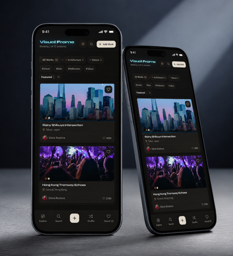 Gallery Template Responsive & React Photography Gallery