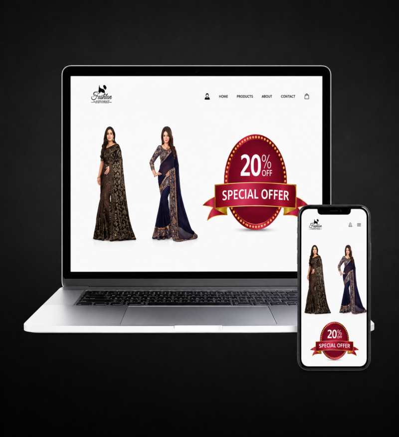Responsive Ecommerce Website