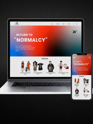 Responsive Ecommerce Website