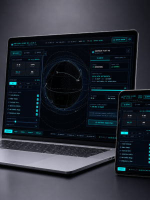 Tactical Globe OS — 3D Geospatial Command & Radar Dashboard