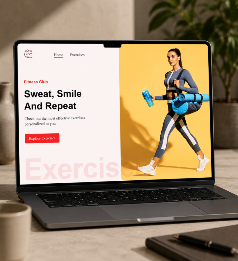Fitness Club Website