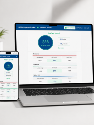 Full-Stack MERN Expense Tracker