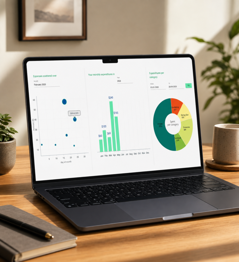 Full-Stack MERN Expense Tracker