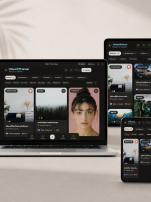 Gallery Template Responsive & React Photography Gallery