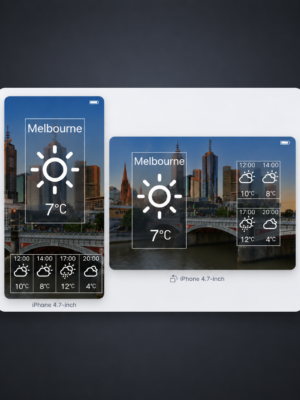 Swift Weather software