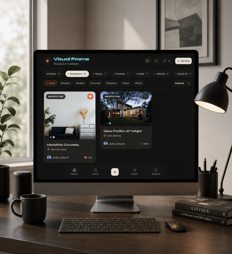 Gallery Template Responsive & React Photography Gallery