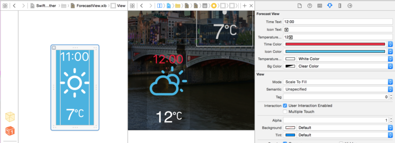 Swift Weather software