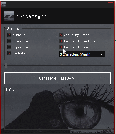 password generator (C++)