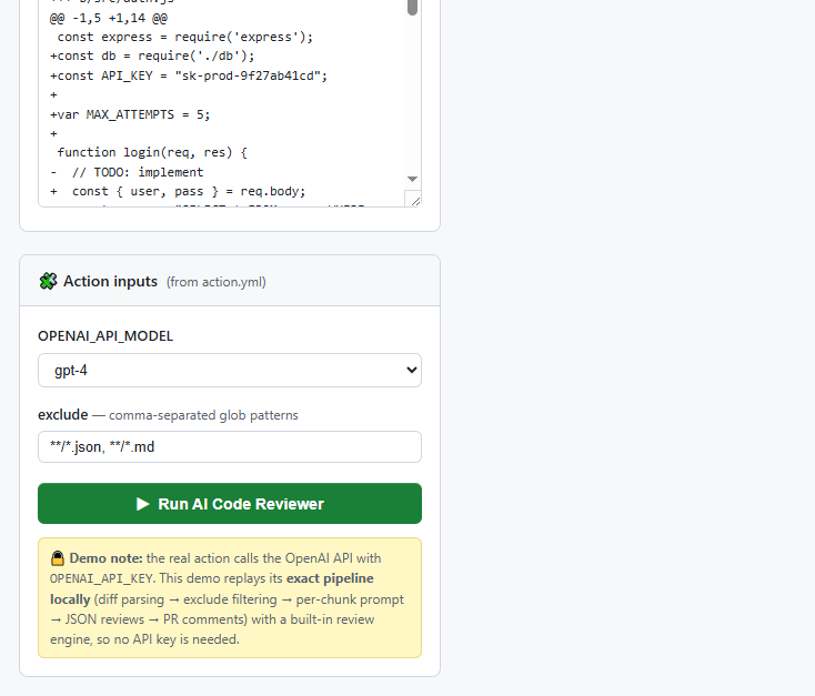 AI Code Reviewer (Python)