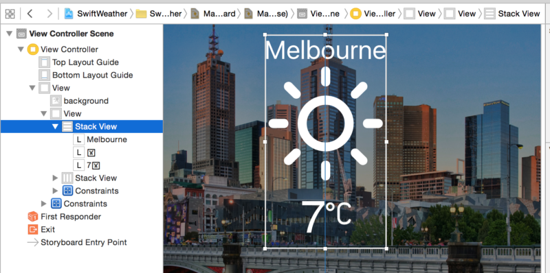 Swift Weather software