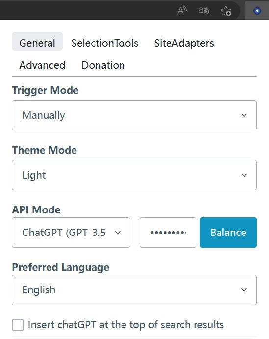 ChatGPTBox (javascript)