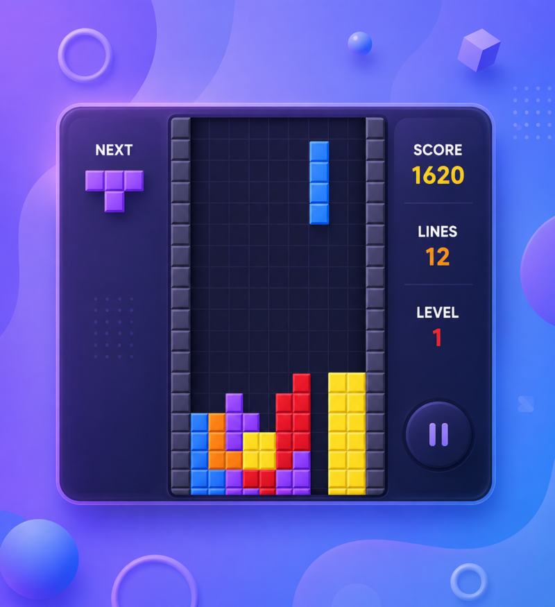 TETRIS Game Project (C)