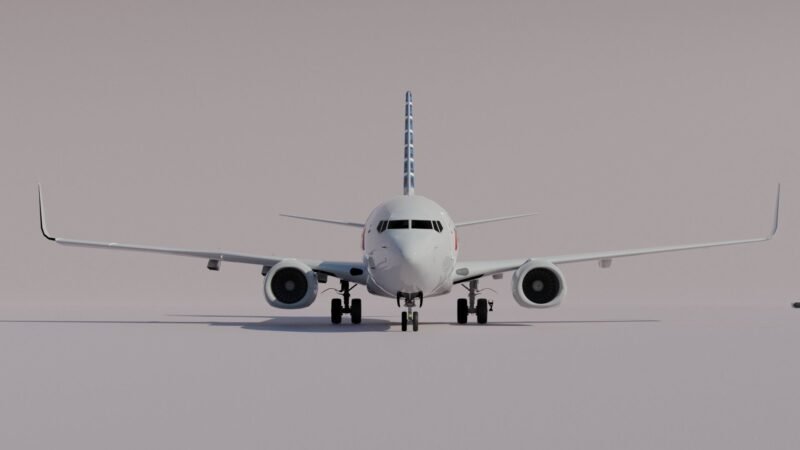 American Airlines Boeing 737-800 3D model