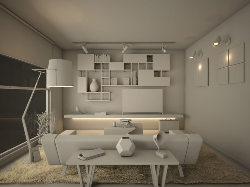 Architectural Interior 3D Model