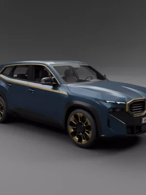 BMW XM 3D Car Model 
