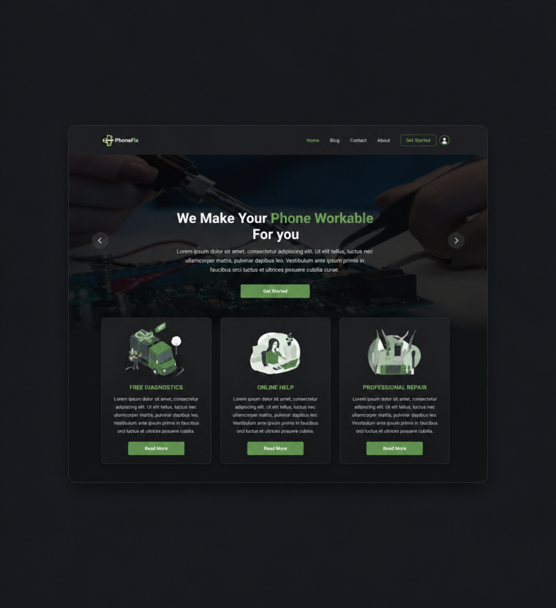 Repair mobile nextjs full stack
