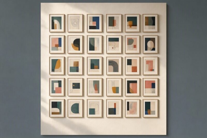 30 Abstract Wall Art Collection