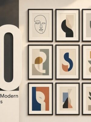 create_a_styles_and_very_beautyful_thumnail_of_50_minimalist 50 Minimalist & Modern Wall Art Ideas