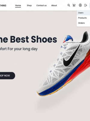 Mern Ecommerce website