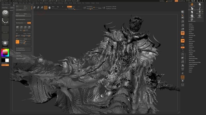 Demon Creature 3D Model