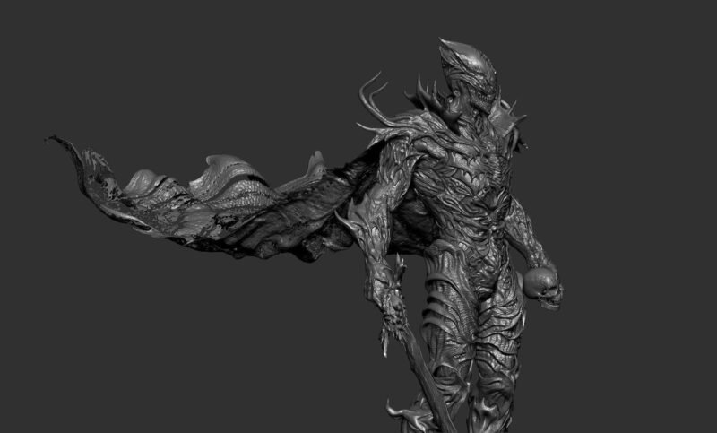 Demon Creature 3D Model