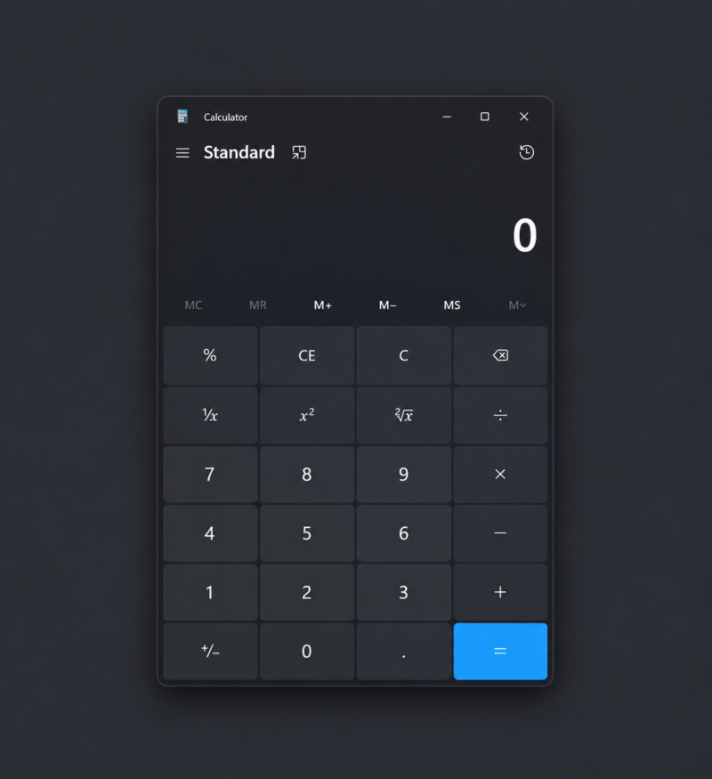 Scientific Calculator C++