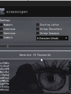 password generator (C++)