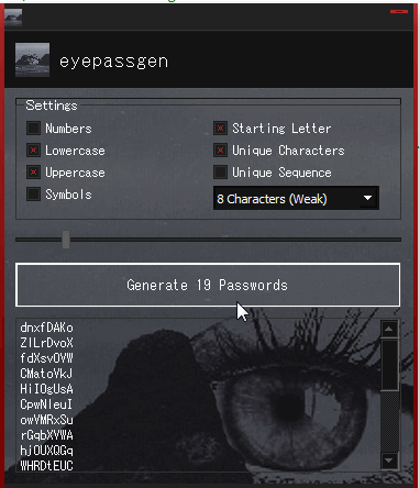password generator (C++)