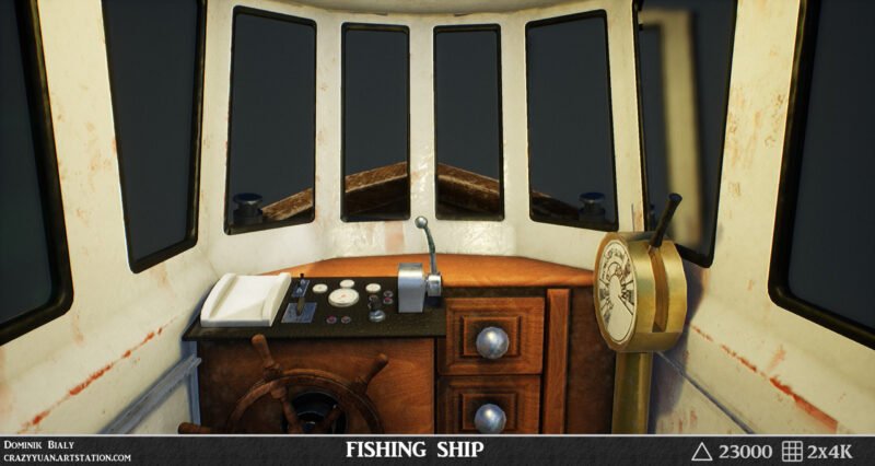Fishing Ship 3D model