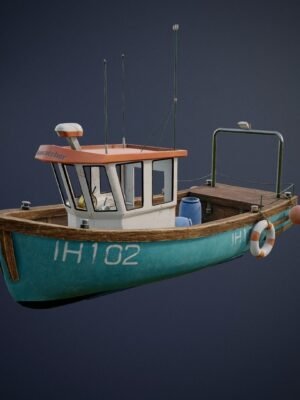Fishing Ship 3D model