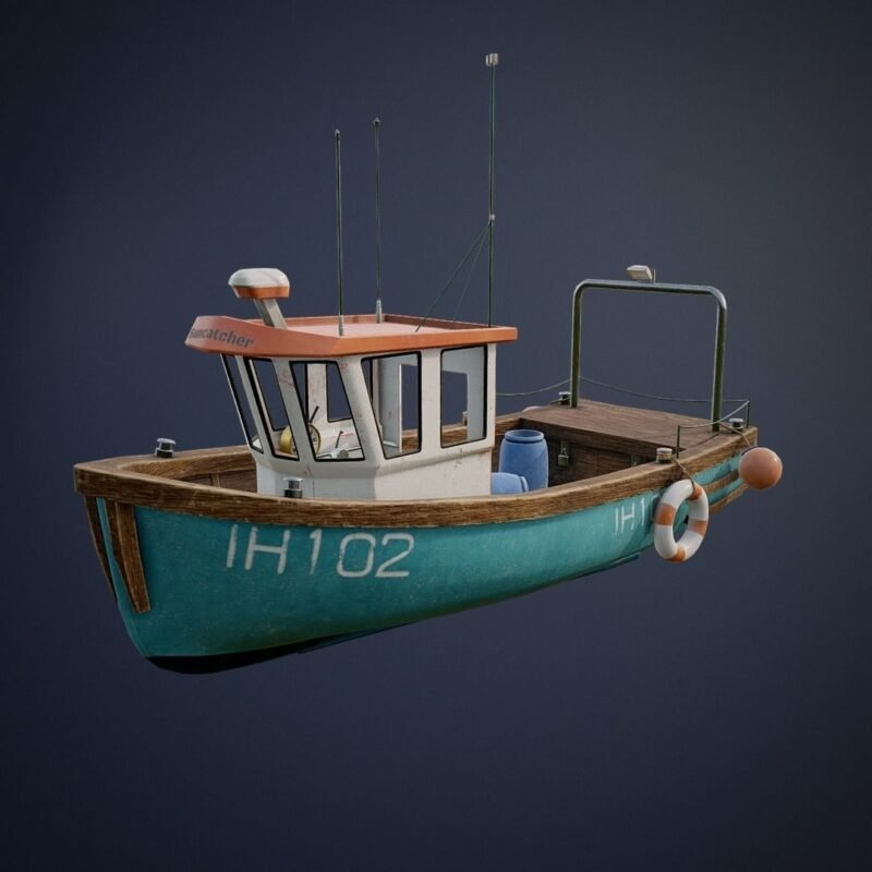 Fishing Ship 3D model