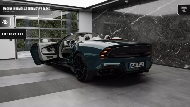 Aston Martin Car 3D Model