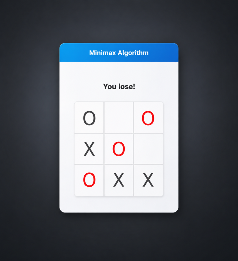 AI Tic-Tac-Toe Game (code)