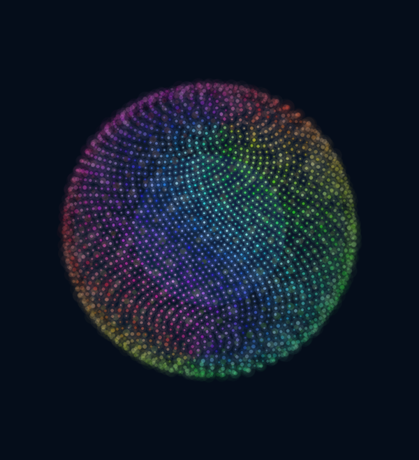 sphere_view_3 3D particle sphere