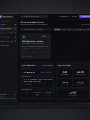 AI Knowledge Base – RAG & AI Knowledge Management System