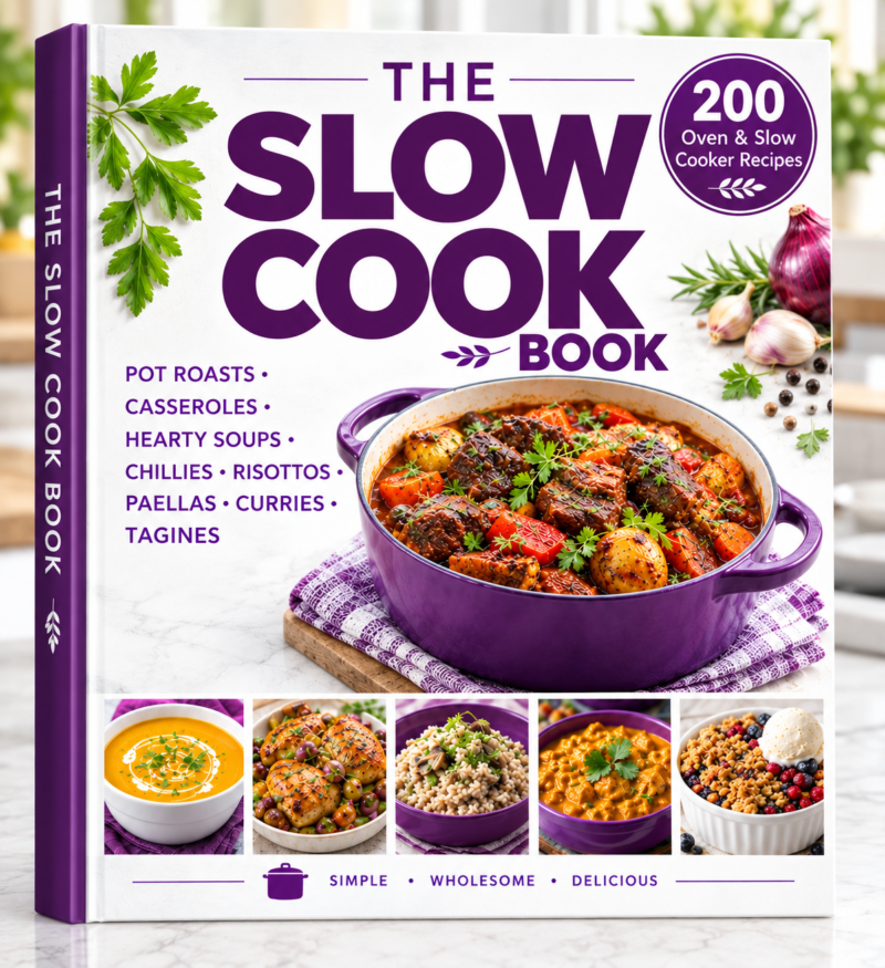 The Slow Cook Book – 200 Oven & Slow Cooker Recipes (eBook)