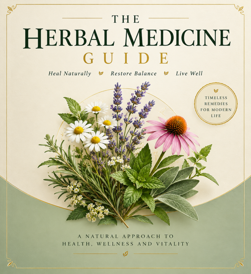 The Herbal Medicine Guide: Natural Remedies & Healing Herbs