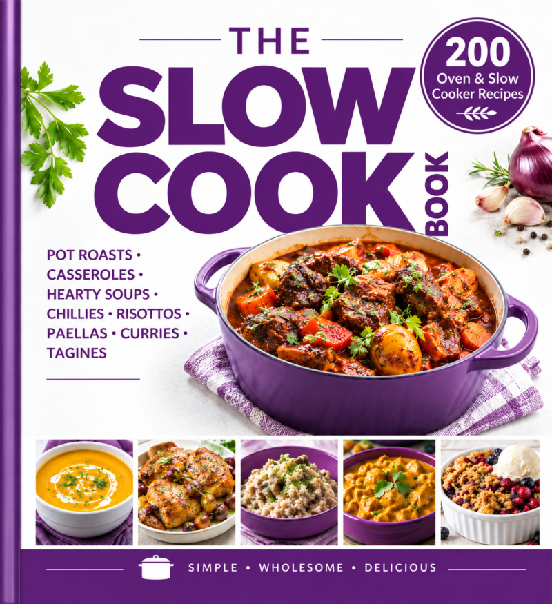 The Slow Cook Book – 200 Oven & Slow Cooker Recipes (eBook)