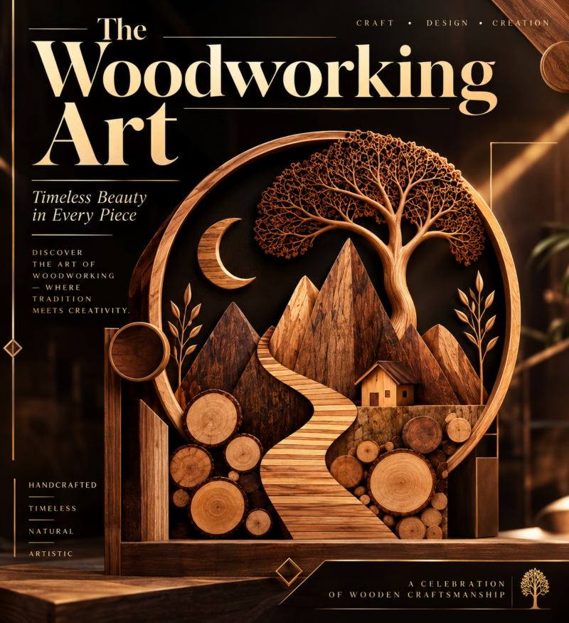 The Woodworking Art Book | Popular Woodworking Guide (ebook)