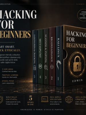 Hacking for Beginners: 5-in-1 Ethical Hacking (ebook)