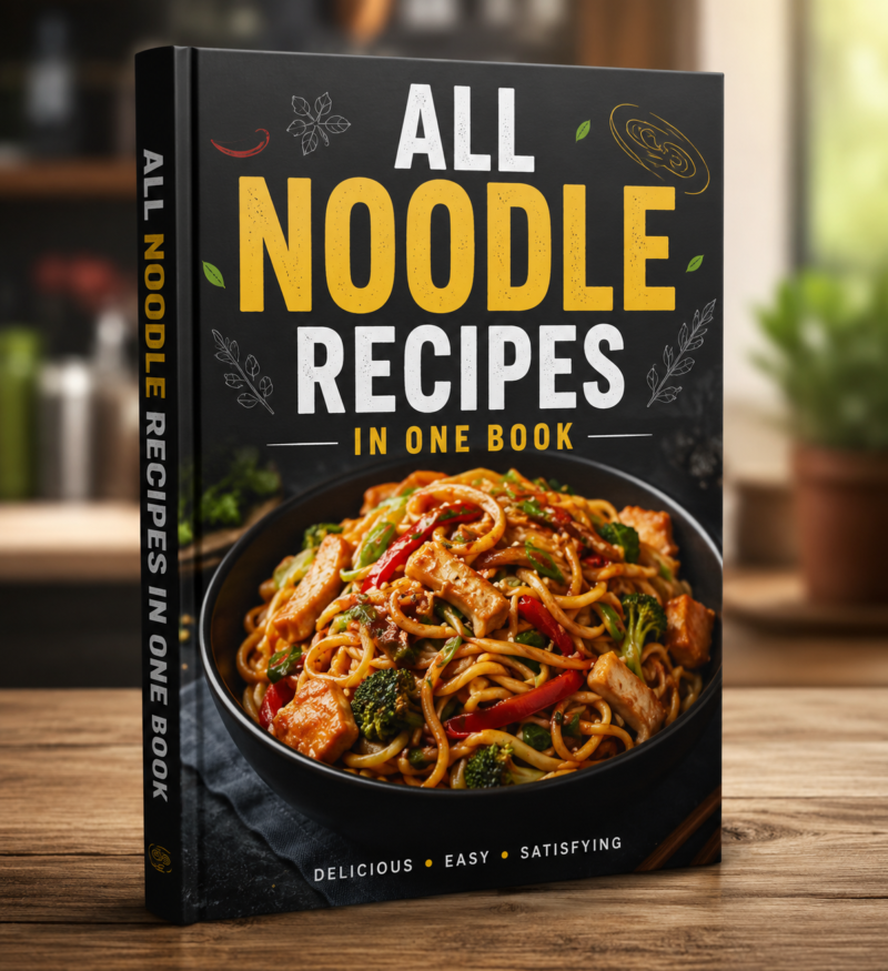 All Noodle Recipe Book: Quick & Tasty Noodle Recipes for Noodle Lovers