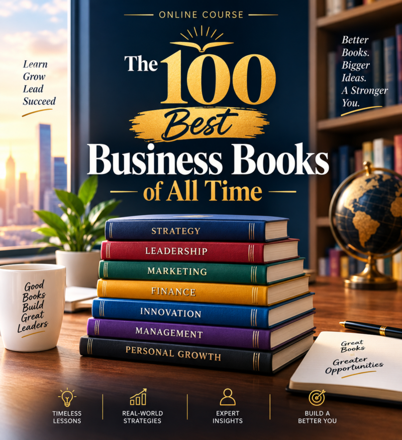 The 100 Best Business Books of All Time – Ultimate Guide to Business
