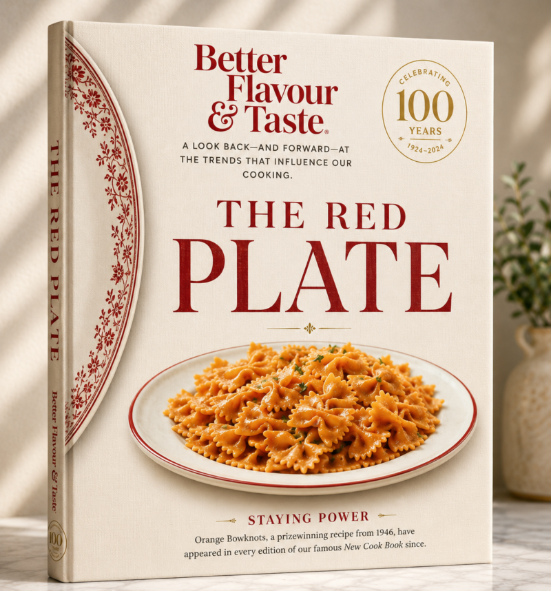 Better Flavour & Taste | The Red Plate Cookbook