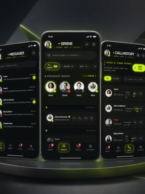 Chat App UI – Modern React Messaging & Communication app