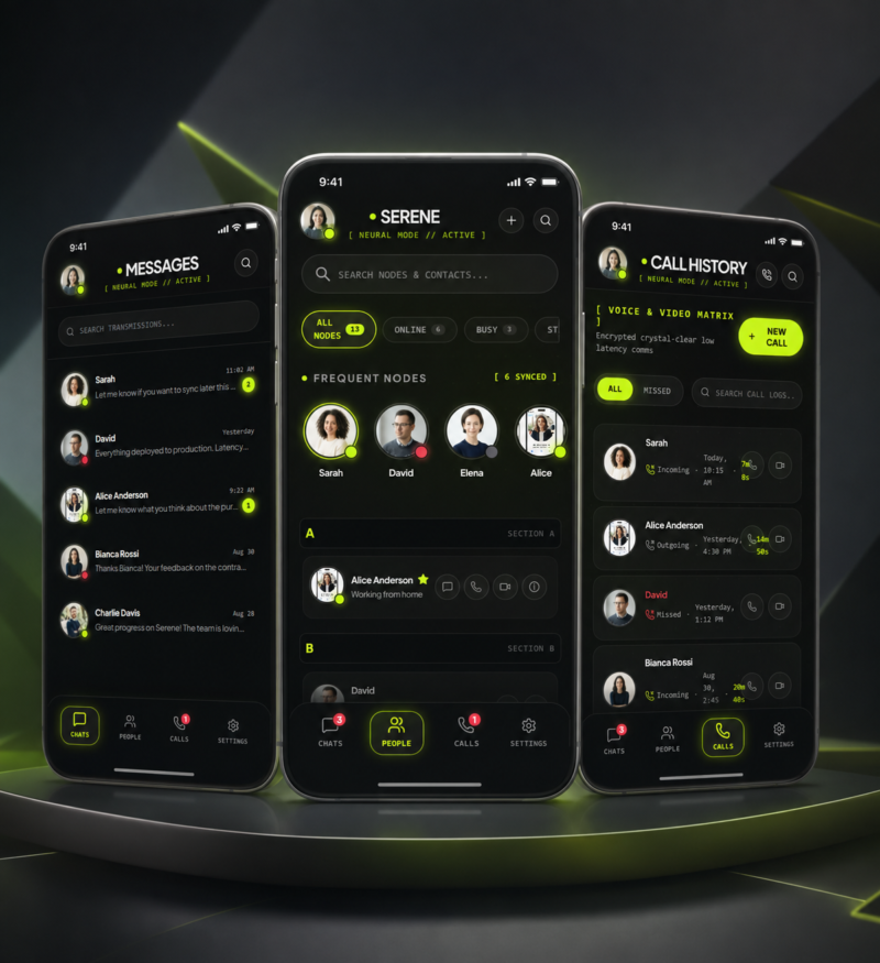 Chat App UI – Modern React Messaging & Communication app