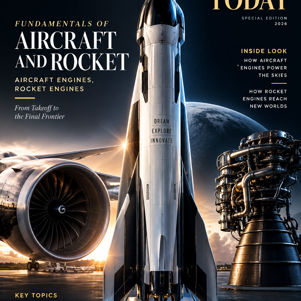 Fundamentals of Aircraft and Rocket: Aircraft Engines, Rocket Engines