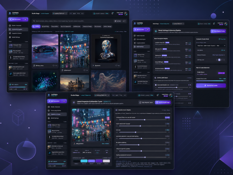 AI Image Generator & Creative Studio
