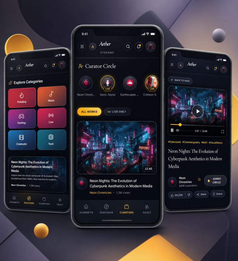 Video Streaming Platform React app