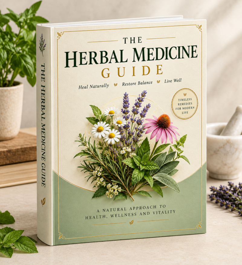 The Herbal Medicine Guide: Natural Remedies & Healing Herbs