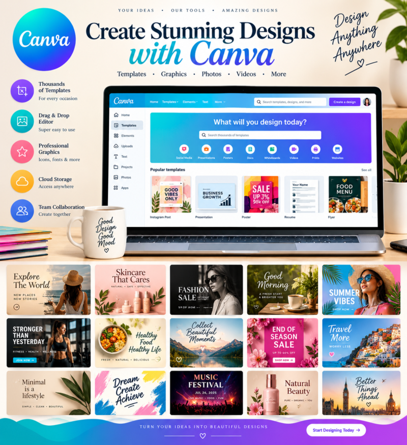 Canva Masterclass: From Beginner to Professional Designer